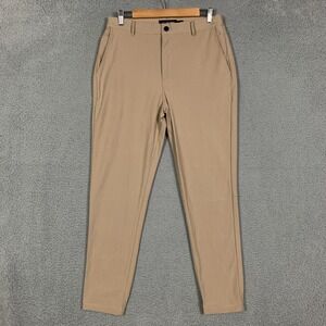CUTS Ao Jogger Pant Mens Medium Khaki Performance Versaknit Slim Athletic Casual